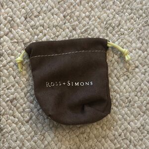 Ross-Simons Brown Jewelry Pouch